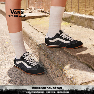 运动鞋 Vans范斯官方 Pro复古薄底德训T头鞋 Low 黑白Super