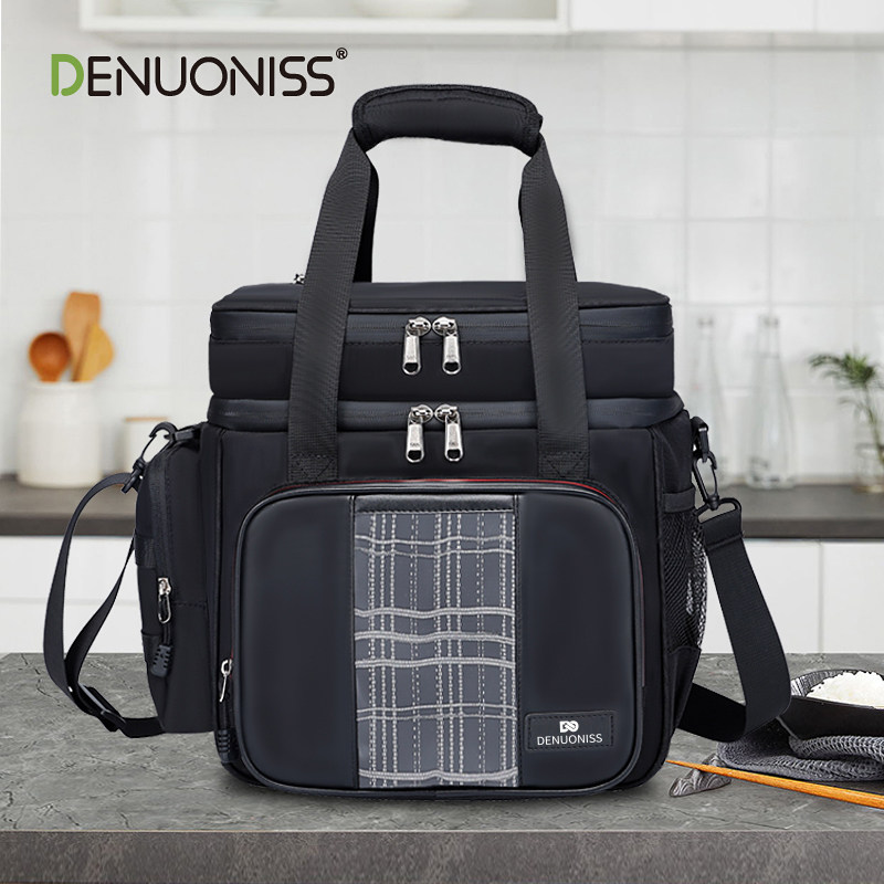 上班族学生手提包保温加厚铝箔午餐盒便当包保温饭盒袋便携大容量,收纳整理,保温包,淘宝优惠券,粉丝福利购,淘宝优惠卷