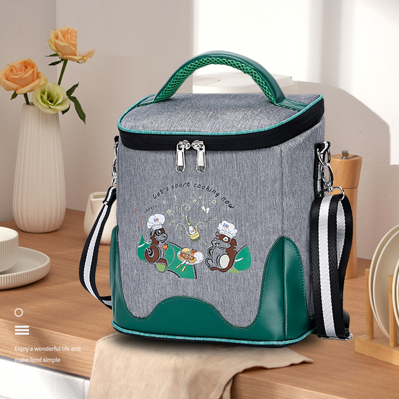 特洛利思新款午餐饭盒保温包