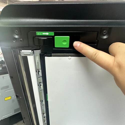 东芝5508A同步输稿器绿色卡扣