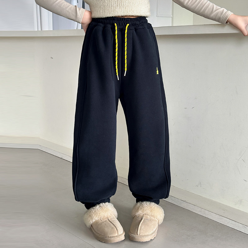 女童裤子2025新款洋气儿童秋冬款