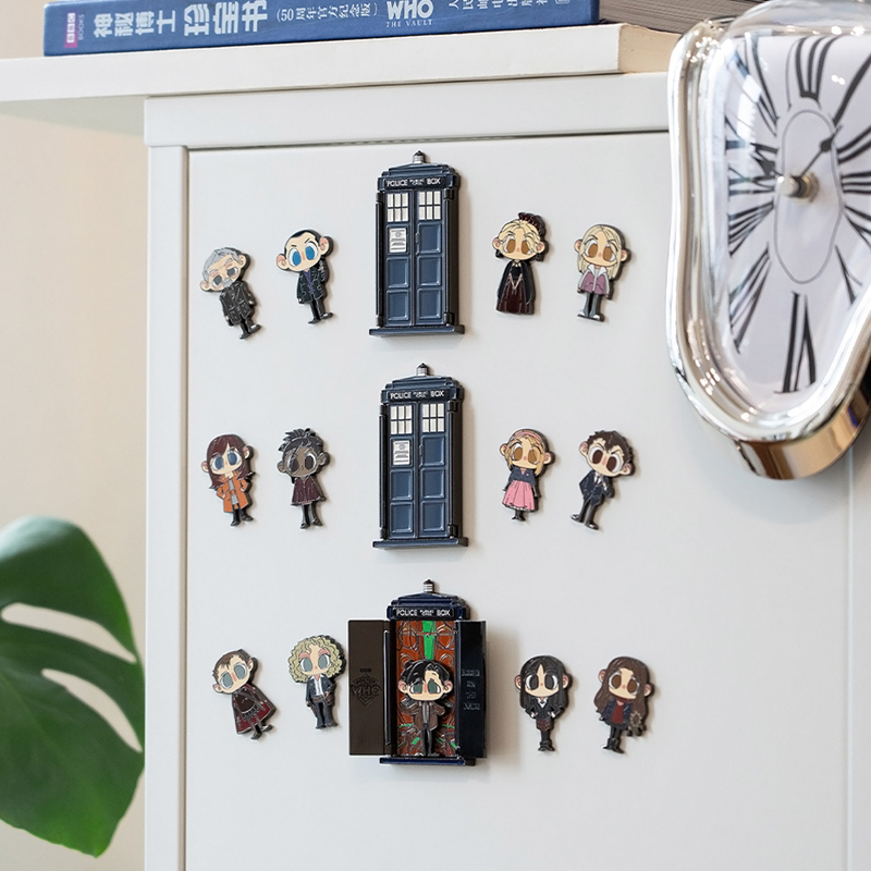 赛凡Doctor Who神秘博士正版周边Tardis塔迪斯金属磁贴