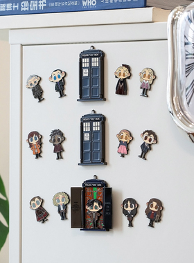 赛凡Doctor Who神秘博士正版周边Tardis塔迪斯金属磁贴