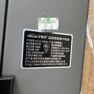 0.3KVA 恒生应急照明集中电源HZ