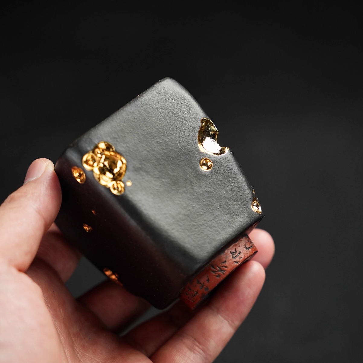 紫砂茶杯一方凝时主人杯精品家用