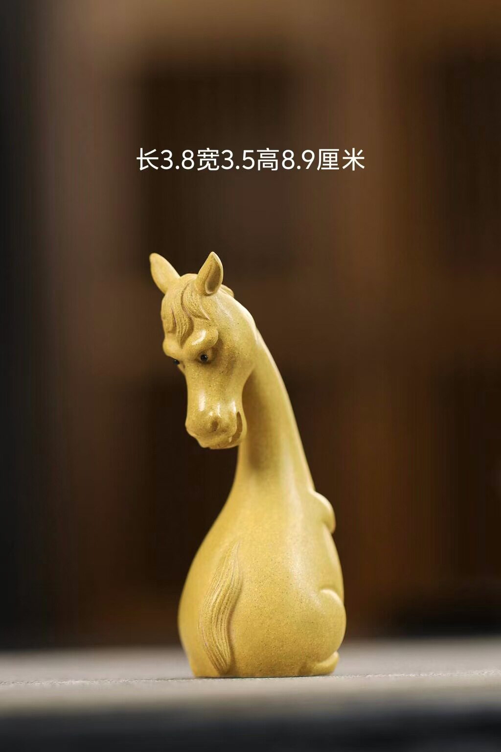 宜兴原矿紫砂【小马茶宠】生肖马招财可养桌面装饰品摆件原矿手工