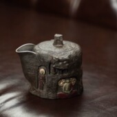 禅韵宝瓶 询价 佛龛 宜兴紫砂家用手抓壶原矿手工精品柴烧220c