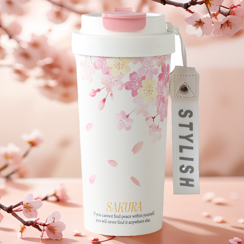 【非涂层】真陶瓷内胆咖啡杯