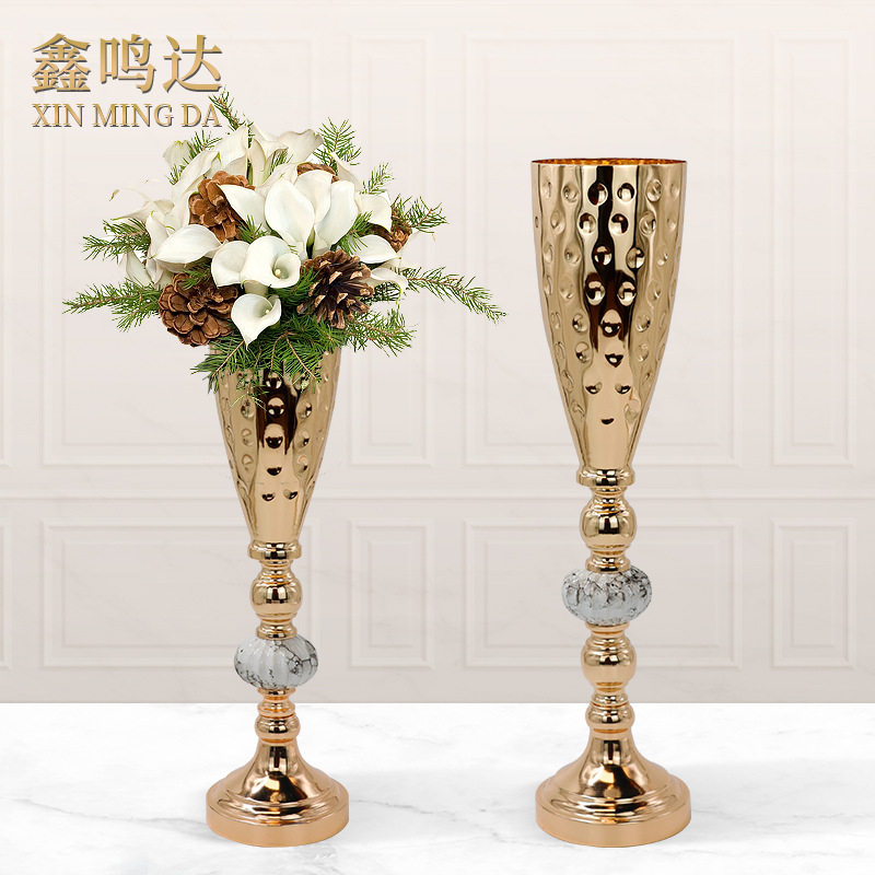 金属婚庆道具花器路引欧式铁艺