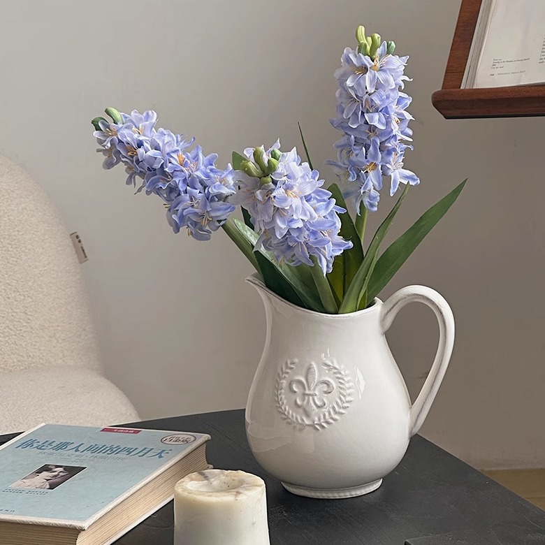 风信子仿真花插花盆栽造景