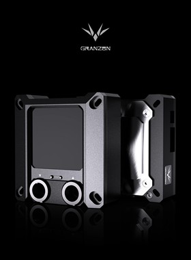 Granzon GAISC 数显CPU水冷头 AIDA64副屏 温度监控支持1700/1851