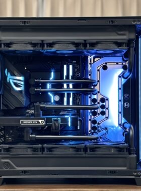 联力O11EVO机箱EKWB水路板水冷