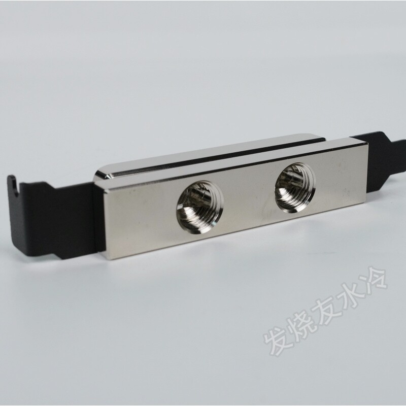 ICEMAN COOLER WATER-COOLED PCI ADAPTER SINGLE-SLOT PCI BAFFLE FEED-THROUGH HEAD