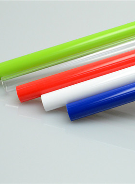 水冷散热硬管 弯管 PETG硬管 D14透明白色蓝色红色50CM 100CM长