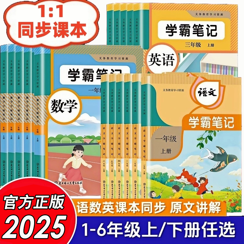 语文课本学霸笔记教材原文批注