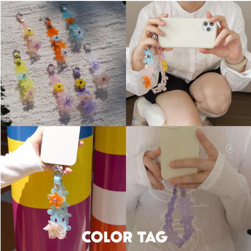 COLORTAG手机链装饰挂链含垫片