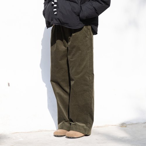 雨文她城原创棉质超细灯芯条绒裤