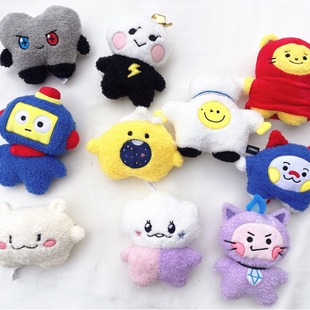 TRUZ TATTON 毛绒公仔玩偶可爱卡通站立娃娃 TREASURE 崔玹硕