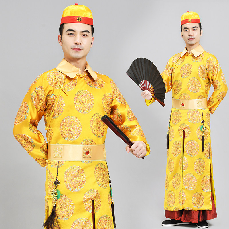 清朝阿哥服满族古装影视剧太子龙袍男皇帝男装年会清宫戏演出服装