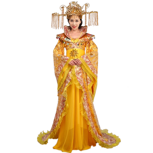 古装服装汉服唐装影视剧照凤袍演出服饰唐朝贵妃皇后服装古代服装