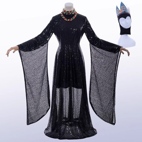 白雪公主真人版cos服恶毒皇后同款电影万圣节演出cosplay服装女
