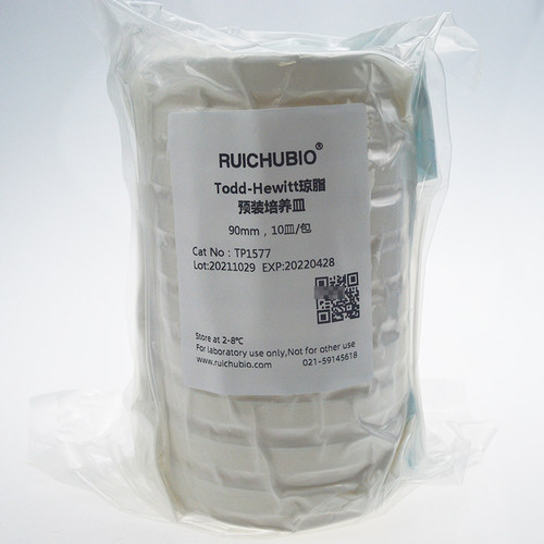 瑞楚生物 Todd-Hewitt琼脂 预装培养皿 TP1577 90mm 10皿 包