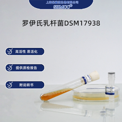 二代罗伊氏乳杆菌DSM17938 益生菌菌株 肠胃健康 斜面甘油菌 上海
