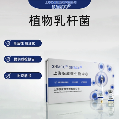 植物乳杆菌ATCC8014 维生素检测菌株 烟酸泛酸生物素 质控闪送