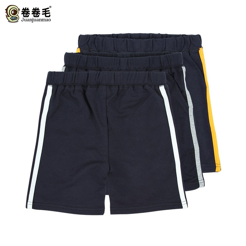 幼儿园园服短裤卷卷毛小学运动裤