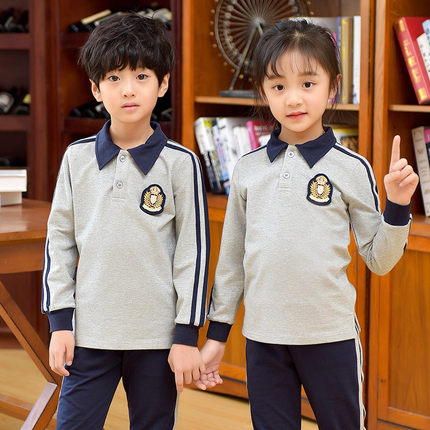 儿童装春秋运动服小学生班服新款2023中韩版校服套装幼儿园园服季