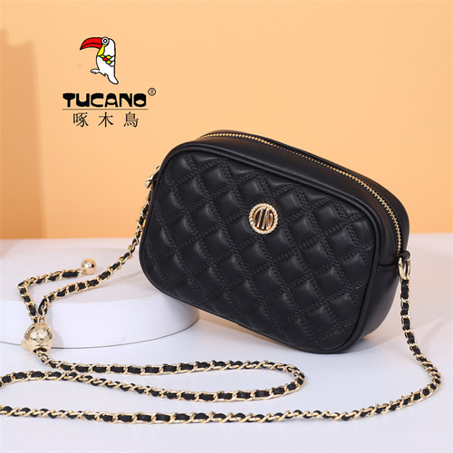 啄木鸟洋气小包百搭链条包斜挎包