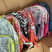 美单外贸儿童男女学生两件套大容量双肩书包休闲轻便背包