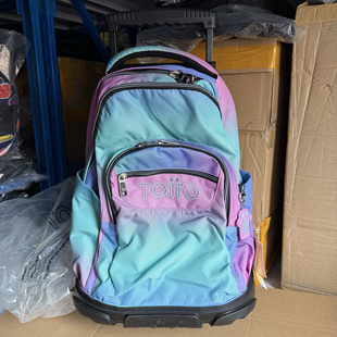 澳单尾货拉杆书包双肩包防泼水高年级书包防泼水双肩包旅行背包