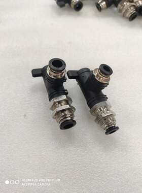 L型隔板手阀BLM04/06/08/10/12开关球阀/手阀开关隔板式气管接头