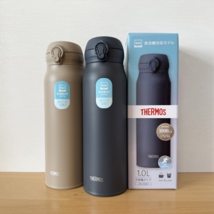 膳魔师大容量水壶保温杯户外运动水杯1000ml超轻款JNL-S1000够量