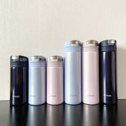 虎牌梦重力超轻弹盖款保温杯暗锁