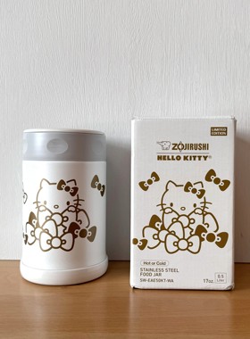 象印Zojirushi SW-EAE50KTWA不锈钢食品罐焖烧杯500mlHello Kitty