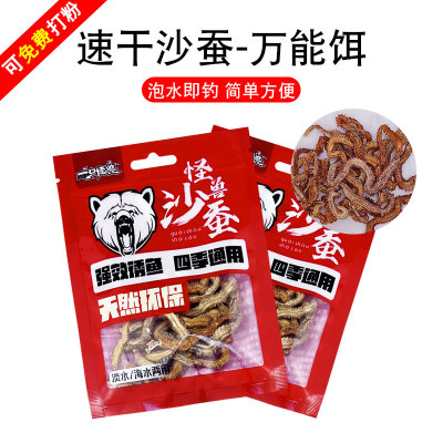 海钓沙蚕鱼饵红沙蚕干路亚饵