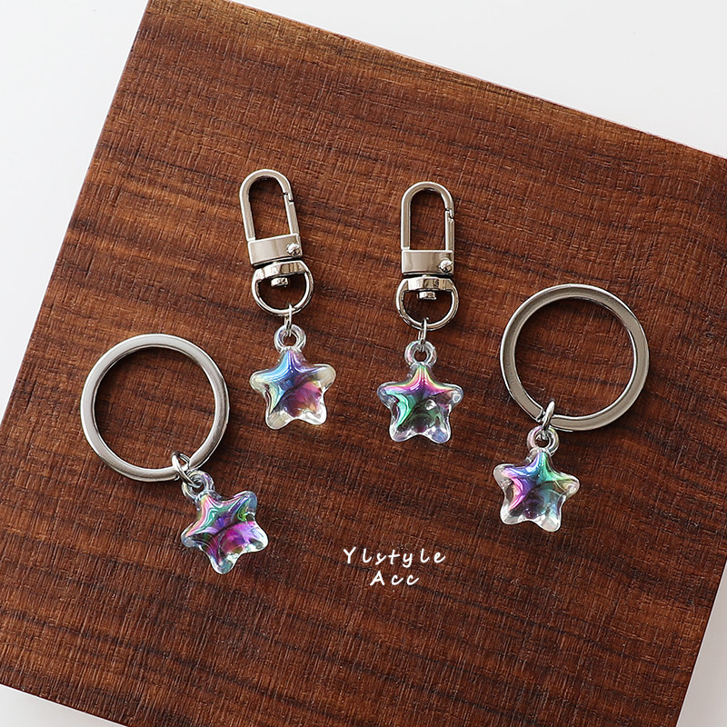 立体闪闪亚克力星星Airpods挂件钥匙扣U盘防丢包包拉链扣小挂饰品,服饰配件/皮带/帽子/围巾,包挂件,淘宝优惠券,粉丝福利购,淘宝优惠卷