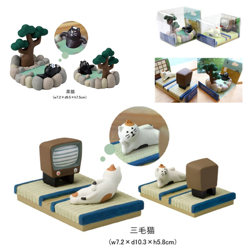 和风日本树脂支架摆件