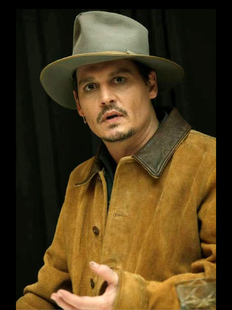 古着皮衣手工擦色做旧德普同款男款美国西部牛仔黄牛皮皮衣磨砂皮