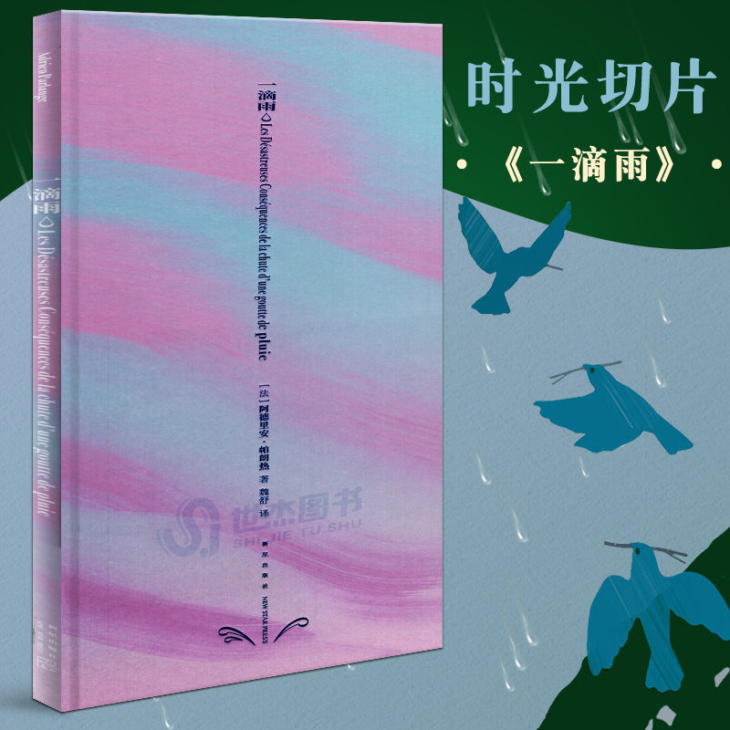 正版 一滴雨 阿德里安心灵冒险五部曲系列之一 3-6岁以上儿童读物书籍 诗意绘本 阿德里安 读小库