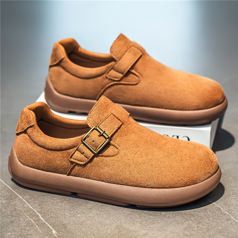 勃肯鞋男款冬季潮流百搭软底休闲小土豆男鞋翻毛皮复古男士平板鞋,流行男鞋,软木鞋/勃肯鞋,淘宝优惠券,粉丝福利购,淘宝优惠卷