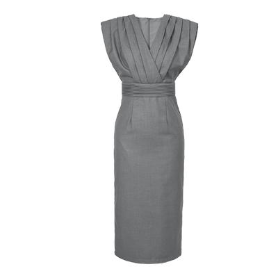 ZY·HT/紫嫣红藤职业连衣裙女夏