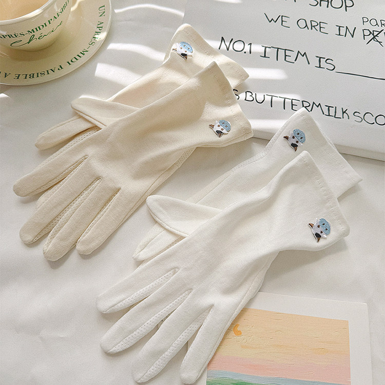 防晒手套女夏季薄款防紫外线开车骑车电动车春秋天可触屏可爱骑行,服饰配件/皮带/帽子/围巾,手套,淘宝优惠券,粉丝福利购,淘宝优惠卷