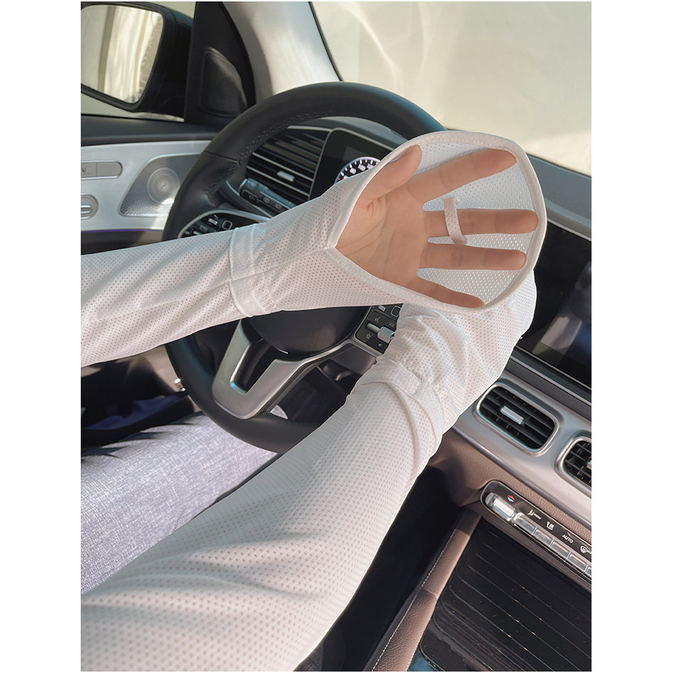 女夏季冰丝冰袖防晒袖套宽松