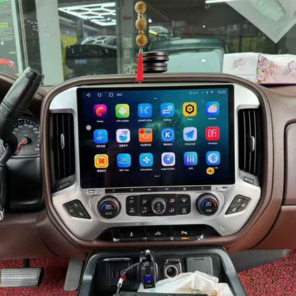 雪佛兰索罗德GMC导航仪蓝牙Carplay360全景倒车影像一体机显示屏