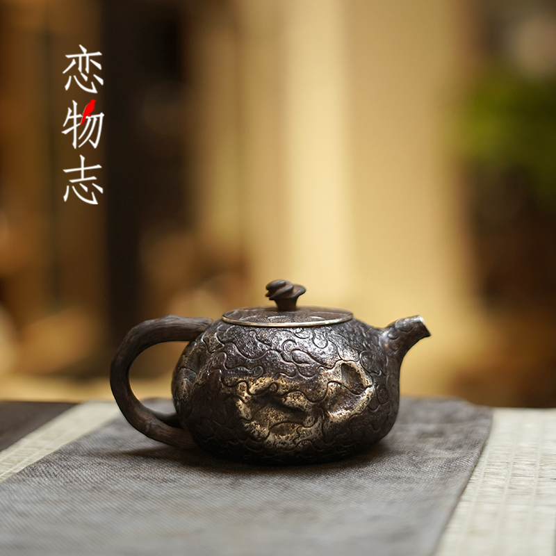 一张打银壶李金柱原创纯手工银壶