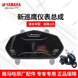 雅马哈新巡鹰JYM125 3胖头鱼原厂仪表总成里程表速度表仪表镜面