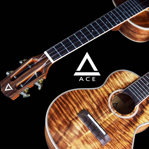 A65X虎纹相思木ace尤克里里